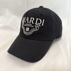Mardi Mercredi キャップ ブラックのサムネイル