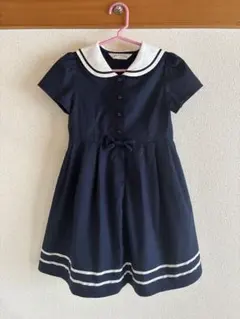 GHOPIN deux セーラー襟ワンピース 120