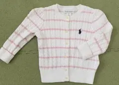 ラルフローレン　キッズカーディガン　12m