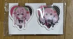 初音ミク タイトーくじ クリアバッジ 桜ミク J賞