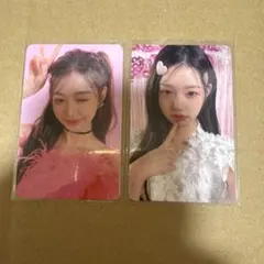 ive ウォニョン トレカ 2枚