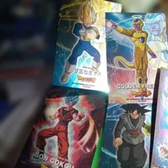 ダ16。ドラゴンボール　ポストアート。5枚セット。