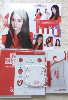 TWICE〜ツウィ セット 2026 シーグリ [RED WHISPERS]