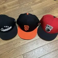 NEWERAニューエラ　キャップ　スナップバック　3個セット