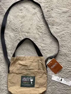 PEANUTS ショルダーバッグ ベージュ 2WAY