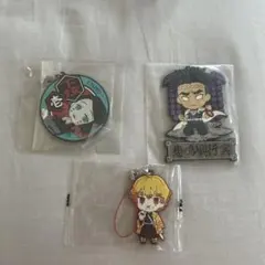 鬼滅の刃 まとめ売り 魘夢 悲鳴嶼行冥 我妻善逸 ラバーストラップ