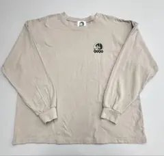 9090ナインティナインティ 長袖Tシャツ ベージュ