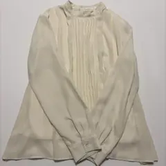 ハイネックブラウス 長袖