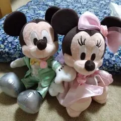 【期間限定値下げ】ディズニー ウェディング ミッキー ミニー ★ ペア ドール