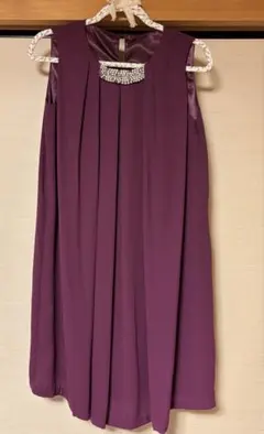 【美品】アサクラ　パーティードレス　ワインレッド　サイズ38