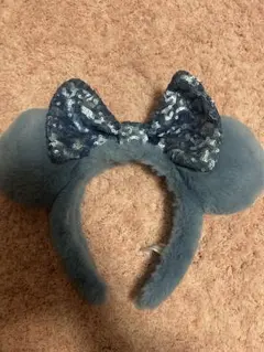 ディズニーミニー青カチューシャ