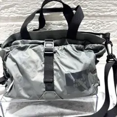 BEAMS DESIGN JAL限定 2WAY トートバッグ　グレー　ナイロン
