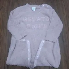 gelato pique ロンパース ピンク 80-90cm