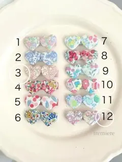 つむまま様専用　リバテハートヘアゴム