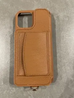 デミュウ　デミウルーボ　iPhone12/12proケース　ブラウン