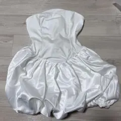 前撮りウエディングドレス ミニドレス