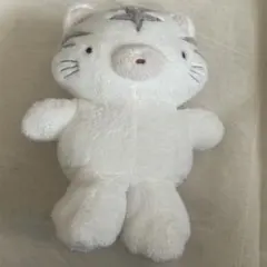 DOパレット ホワイト猫マスコット ぬいぐるみ