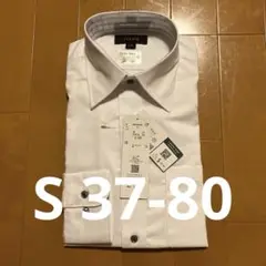 新品【タカキュー/TAKA-Q:MEN】ワイドカラーシャツ S(37-80)