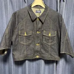 【TAKUYA∞着用】become tree クロップドデニムジャケット become tree uverworld takuya∞着用 デニムジャケット - メルカリ