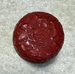 ⭐︎美しい牡丹　堆朱　漆器 棗　なつめ　茶道具伝統工芸 2026年最新】棗 堆朱の人気アイテム - メルカリ