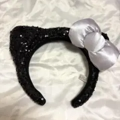 ハローキティ カチューシャ スパンコール付き ユニバ