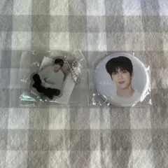 TXT カプセルトイ アクキー アクリルキーリング 缶バッジ スビン