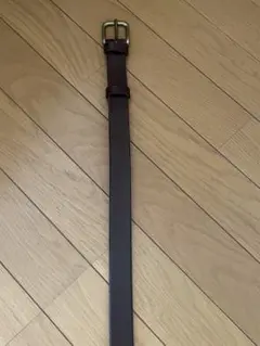 ダークブラウン レザー ベルト