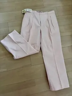 パパス　Papas ピンク　綿スラックスのサムネイル