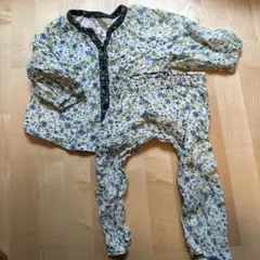 ZARA 花柄 長袖シャツ パンツセット 2-3歳　セットアップ　ガーゼ生地