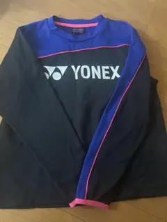 YONEX 長袖ウェア サイズ140 黒/青/ピンク