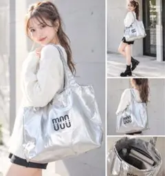 MIU MIU PVC CLEAR POOR SHOULDER TOTE BAG - メルカリ