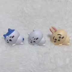 ちいかわ ハチワレ うさぎ 寝そべり インテリアミニフィギュア3 マスコット3点