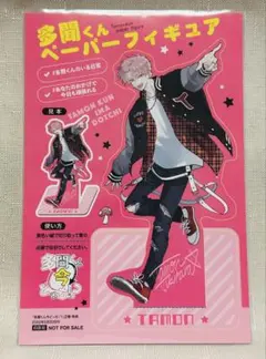 【美品】多聞くん今どっち！？ 2巻 特典 ペーパーフィギュア