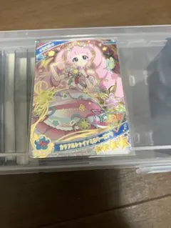 ひみつのアイプリ　ひまり　カラフルシャインミルキーピンク　ミラクルカード