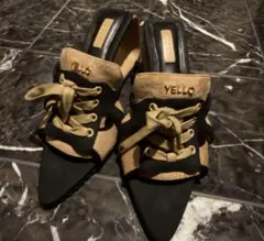 YELLO AGATHIS SNEAKER HEELS ベージュ Lサイズ - メルカリ
