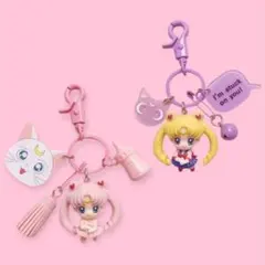 セーラームーン キーホルダー　2個セット　ちびうさ　うさぎ　ちびムーン　y2k