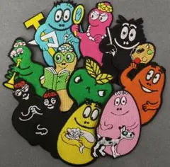 キャラクター刺繍ワッペン11個セット♥バーバパパ「匿名配送」