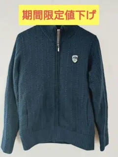 ASHWORTH　 ニットブルゾン 蓄熱裏地