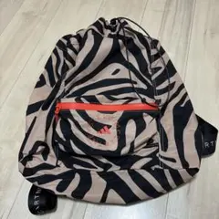 adidas Stella McCartney ゼブラ柄バックパック
