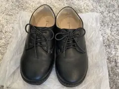 卒園式 入学式bronshoes 黒 フォーマルシューズ 19cm