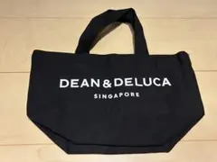DEAN&DELUCA トートバッグ　ブラック　シンガポール