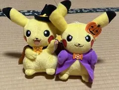 ハロウィンピカチュウぬいぐるみ2体セット