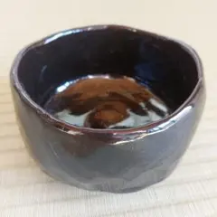 黒色茶碗 抹茶碗シンプルなデザイン