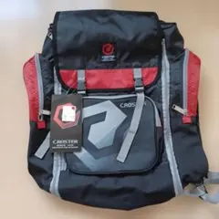 CROSTER ブラック/レッド リュック