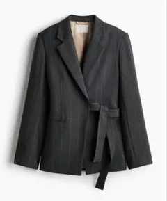 試着のみ 未使用 H&M ラップブレザー テーラードパンツ セットアップ 2点
