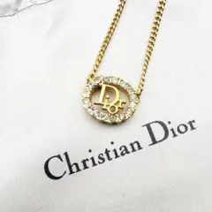 3114 極美品✨　Dior　ネックレス　CD ロゴ　希少　刻印　cm