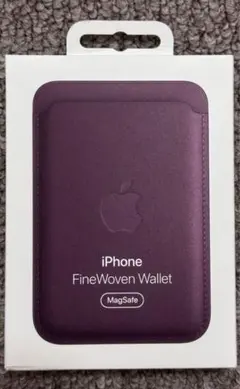 Apple FineWoven Wallet ブラックベリー