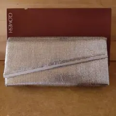 GLOMESH シルバー パーティーバッグ