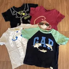 GAP・Smiley Face 半袖Tシャツ4枚セット　95