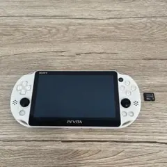 2944 PS VITA 本体 PCH-2000 グレイシャーホワイト 64GB